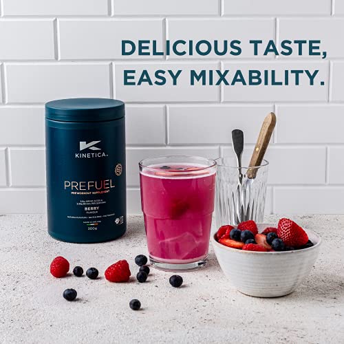 Kinetica PreFuel, Pre Workout, 5.9g Amino Acids & 2.3g BCAA's per Serving, 30 Servings KineticaAu supplements