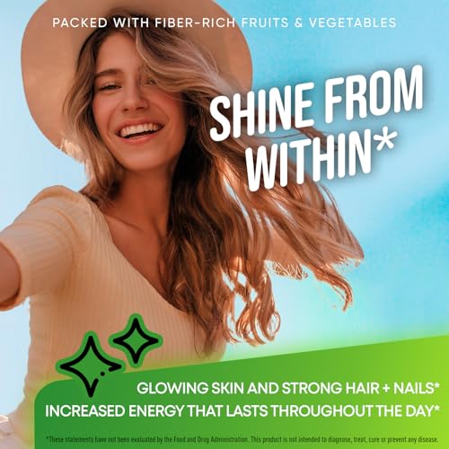 Fruits and Veggies Supplement - High Fiber Supplement for Immunity, Gut & Energy JOYLI NutritionUS supplements