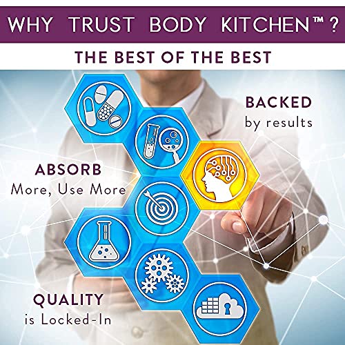 Body Kitchen Vegan Plant-Based Vitamin D3 + K2 (MK7) Supplement, Bone and Heart Body KitchenUS supplements