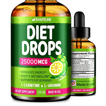Weight Loss Drops - Appetite Suppressant for Women & Men - Made in The USA SHAPELINEAu supplements