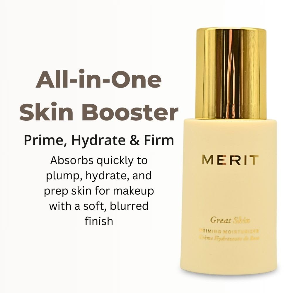 Merit Great Skin Priming And Firming Moisturizer With Peptides And Hyaluronic Acid MeritAu supplements