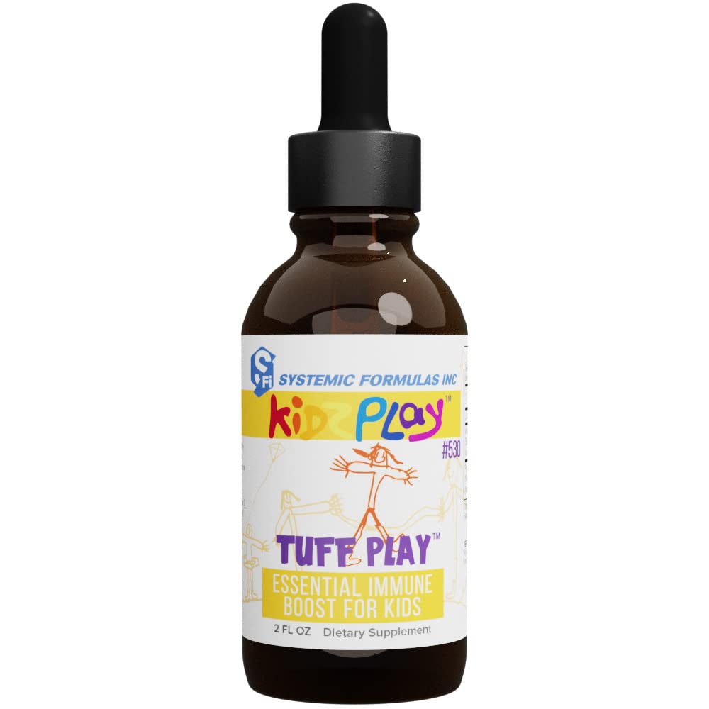 Systemic Formulas Tuff Play Kids Immune Support Supplement, 2 Fl Oz, with Vitamins C, D3 and Zinc #530 Systemic FormulasAu supplements
