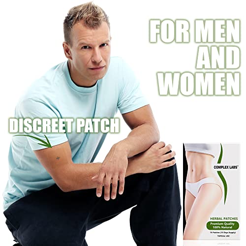 Herbal Patches - 100% Natural - Easy to Use - Wellness - for Men and Women - Super Discreet Complex LabsAu supplements