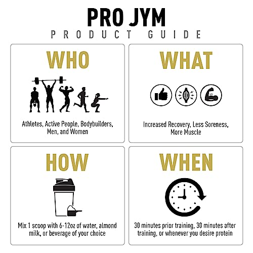 Pro Jym Protein Powder - Egg White, Milk, Whey protein isolates & Micellar Casein JYM Supplement ScienceUS supplements