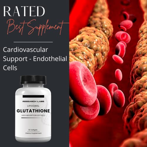 Research Labs Liposomal Glutathione Supplement w/Gluta-IV™, 100x Enhanced Absorption Research LabsAu supplements