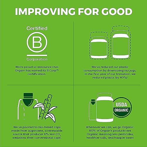 Orgain Organic Vegan Meal Replacement Protein Powder, Vanilla Bean - 20g Plant Based OrgainUS supplements