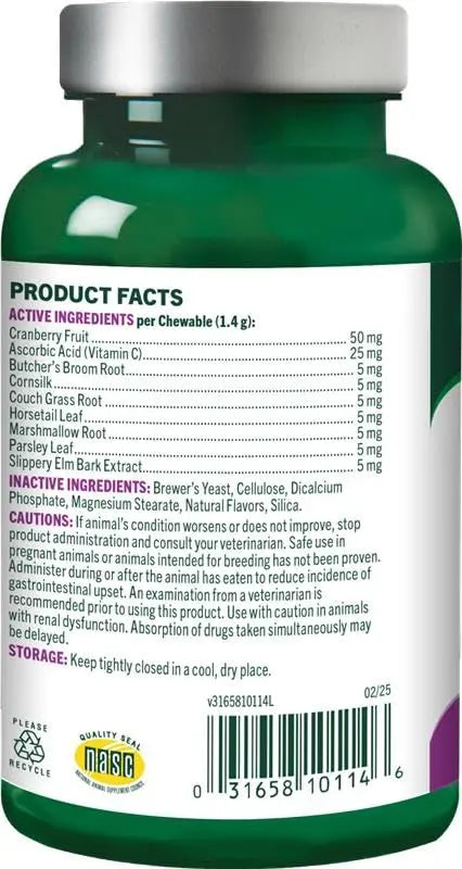 Vet's Best Cat Urinary Supplement, Urinary Tract Support Chewable for Cats, Supports A Healthy Urinary Tract in Cats, 60 Chewable Tablets Vet's BestAu supplements