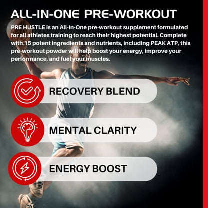 BLACKLABEL Supplements - PRE Hustle - Pre-Workout Dietary Supplement - Supports Energy BLACKLABEL SupplementsUS supplements