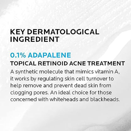 La Roche-Posay Effaclar Adapalene Gel 0.1% Acne Treatment, Prescription La Roche-PosayUS supplements