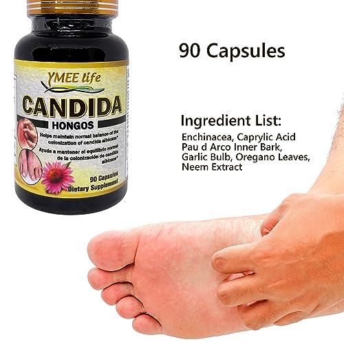 Productos El Colibri Candida Hongos 90 Capsules Productos El ColibriAu supplements