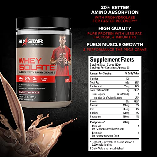 Whey Protein Isolate Six Star 100% Whey Isolate Protein Powder Whey Protein Powder Six StarUS supplements