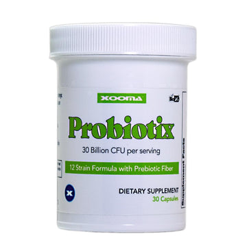 Probiotix – 12 Strain Probiotic + Prebiotic Fiber, 30 Billion CFU | Gut Health & Digestive Balance | Gas & Bloating Support | Immune System Reinforcement | Gluten, Soy & Dairy Free – 30 Capsules XoomaAu supplements