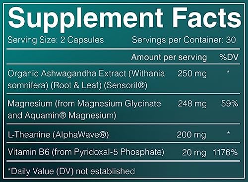 AshwaMag by GreenWave Nutrition | 5 Clinically Studied Ingredients | Happier & Motivated AshwaMagAu supplements