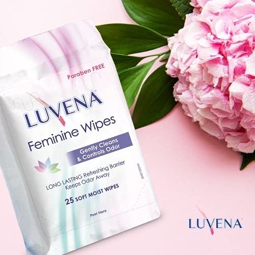 Luvena Feminine Wipes - Soft Wet Wipes for Women - Refresh & Resist Odor - Gynecologist Tested LUVENAAu supplements