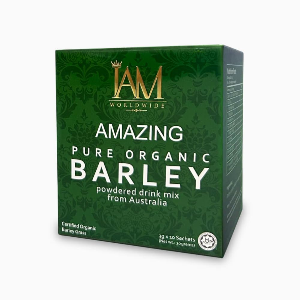 IAM Amazing Pure Organic Barley Powder Drink Barley Green Natural Blend XLXZHYFAu supplements