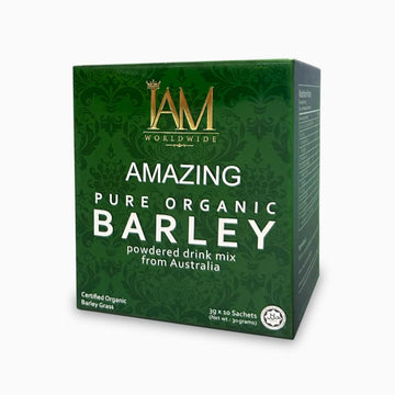 IAM Amazing Pure Organic Barley Powder Drink Barley Green Natural Blend XLXZHYFAu supplements