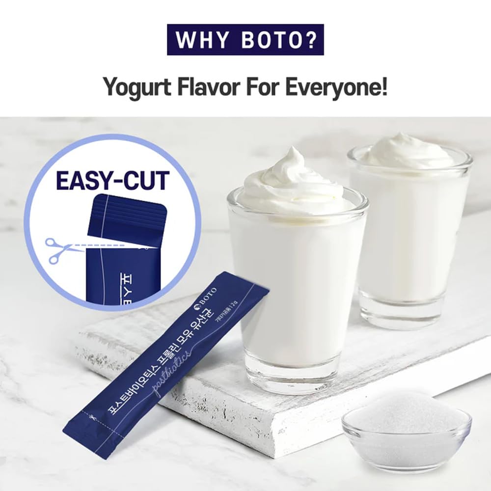 ZIOSTAND BOTO Korean Care it Probiotics Natural Prebiotics Proline Breast Milk Lactobacillus, Colon Cleanse, Immunity Support - 1 Month (30 of Pack, PostBiotics) ZIOSTANDAu supplements