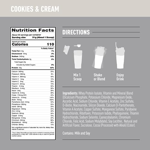 Isopure Protein Powder, Zero Carb Whey Isolate with Vitamin C & Zinc for Immune Support IsopureUS supplements