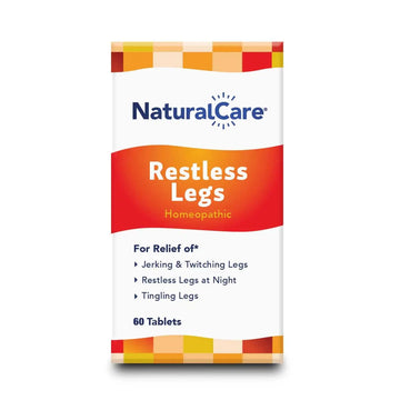NaturalCare Restless Legs, Homeopathic Tablets, 60ct Natra-BioAu supplements