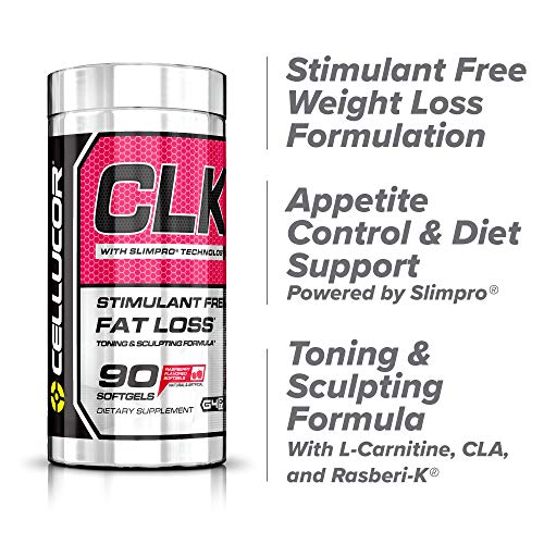 Cellucor CLK Non-Stimulant Fat Burner for Weight Loss with CLA, Conjugated Linoleic Acid CellucorUS supplements