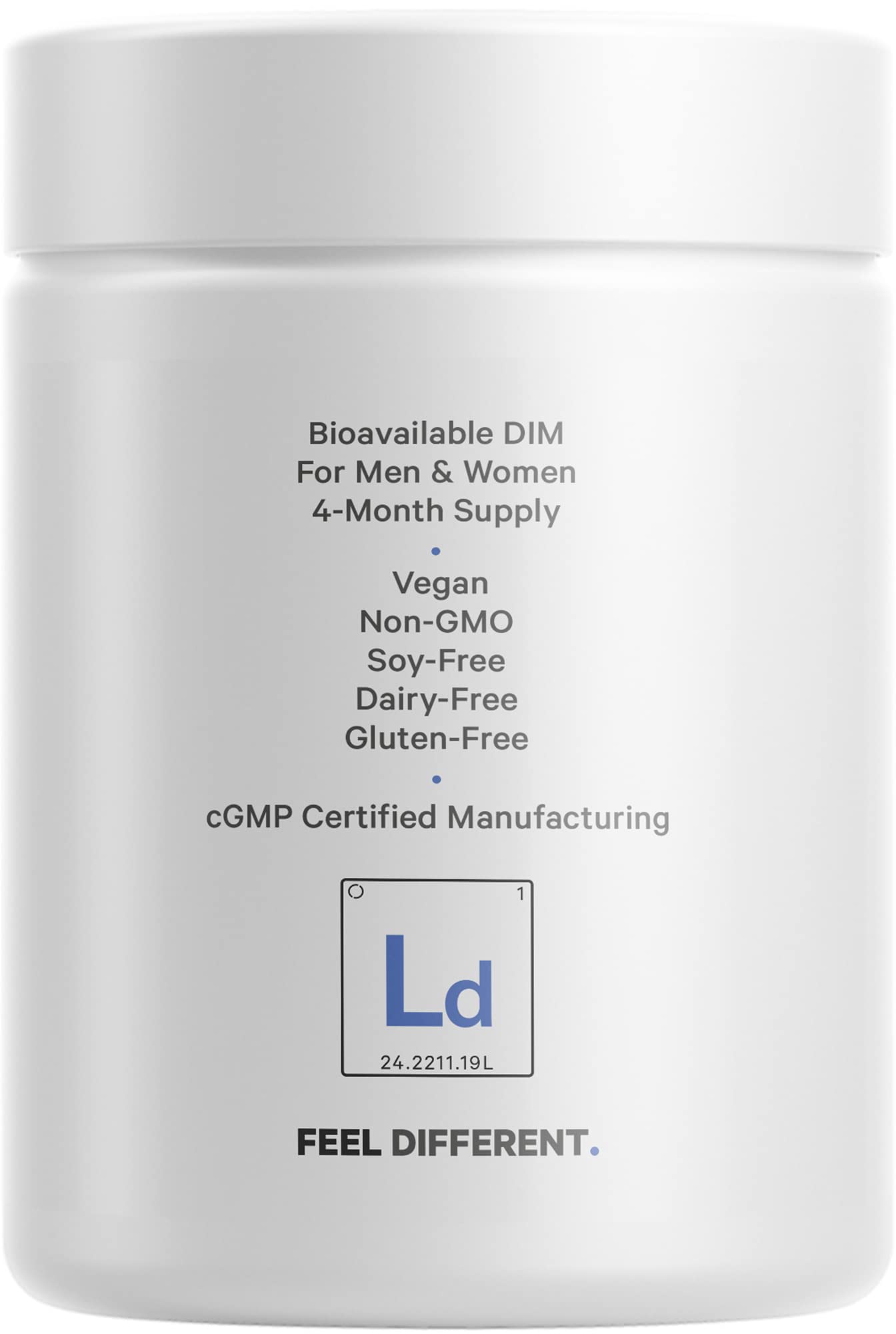 Codeage Liposomal DIM Supplement - 4 Months Supply of DIM Vitamins and SGS, Pomegranate, Broccoli, Vitamin E Isomers Tocopherols Alpha Beta Gamma Delta - Liposomal Formula - Gluten-Free - 120 Capsules CodeageAu supplements