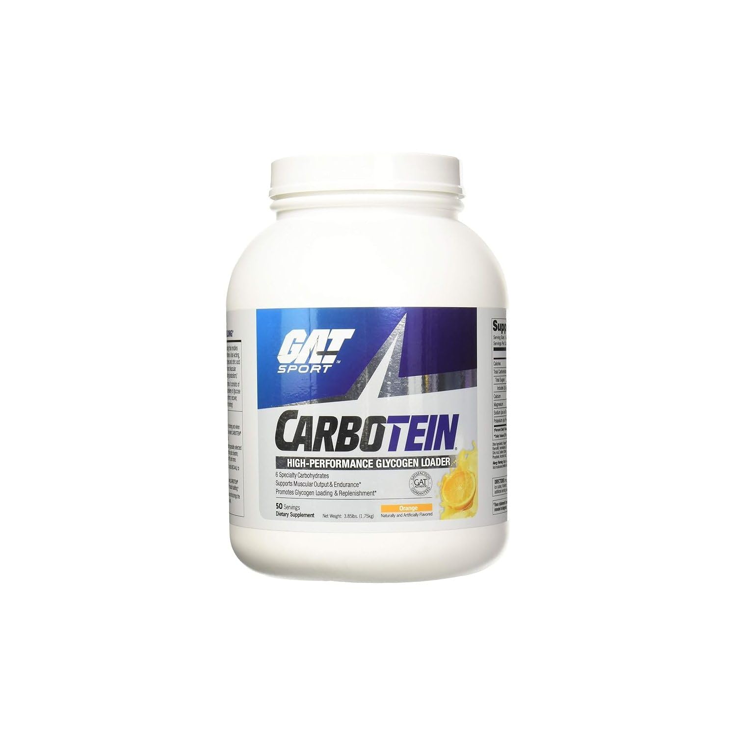 GAT SPORT Carbotein High-Performance Glycogen Loader, 50 Servings (Grape) GAT SPORTAu supplements