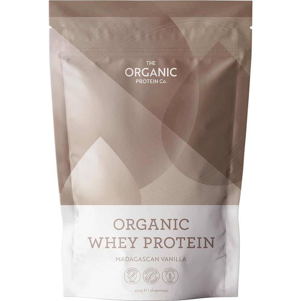 The Organic Protein Co. - Madagascan Vanilla Organic Whey Protein Powder The Organic Protein CompanyAu supplements