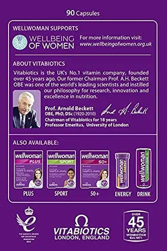 Vitabiotics Wellwoman Wellwoman 90 Tablets WellwomanAu supplements