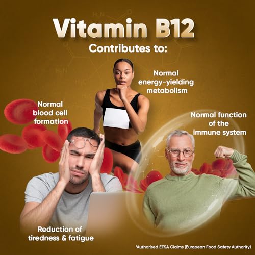 Vitamin B12 Tablets High Strength – 1000mcg Vegan B12 Supplement – 450 Pure Methylcob WeightWorldUS supplements
