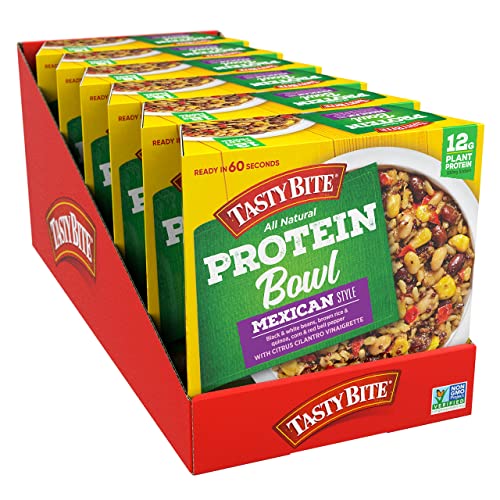 TASTY BITE Mexican Protein Bowl, 8.8 Ounce, Pack of 6, Ready to Eat, Microwaveable TASTY BITEUS supplements