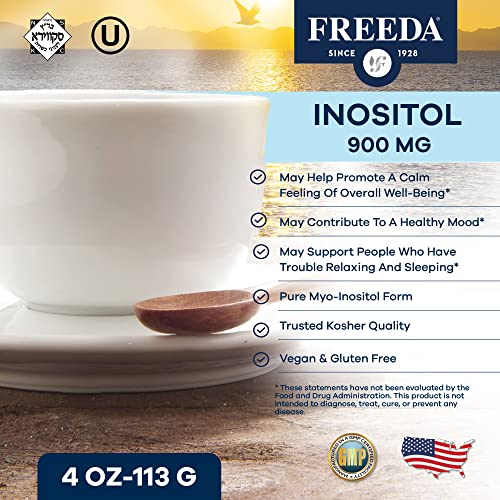 FREEDA Inositol Powder from Myo-Inositol - Hormone Balance for Women - PCOS Supplem FREEDAAu supplements