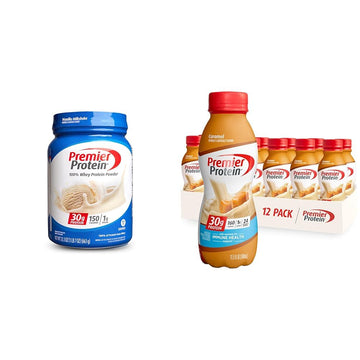 Premier Protein Powder & Premier Liquid Protein Shake, Caramel, 30g Protein, 1g Sugar Premier ProteinUS supplements