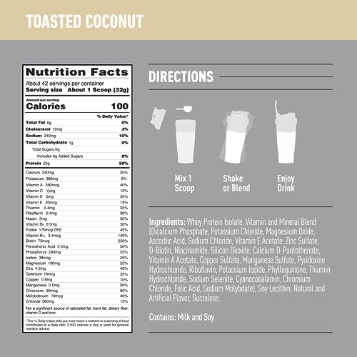 Isopure Protein Powder, Low Carb Whey Isolate with Vitamin C & Zinc for Immune Support IsopureUS supplements