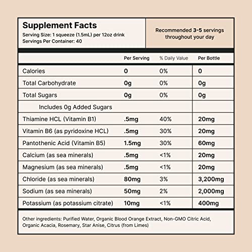 Buoy Electrolyte Drops | 120 Servings | No Sugar, No Sweeteners | Dietitian Recommended BuoyAu supplements