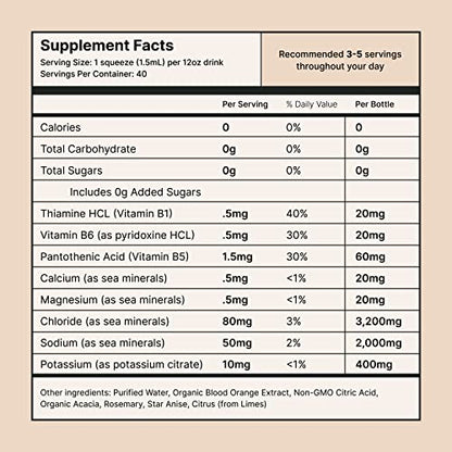 Buoy Electrolyte Drops | 120 Servings | No Sugar, No Sweeteners | Dietitian Recommended BuoyUS supplements