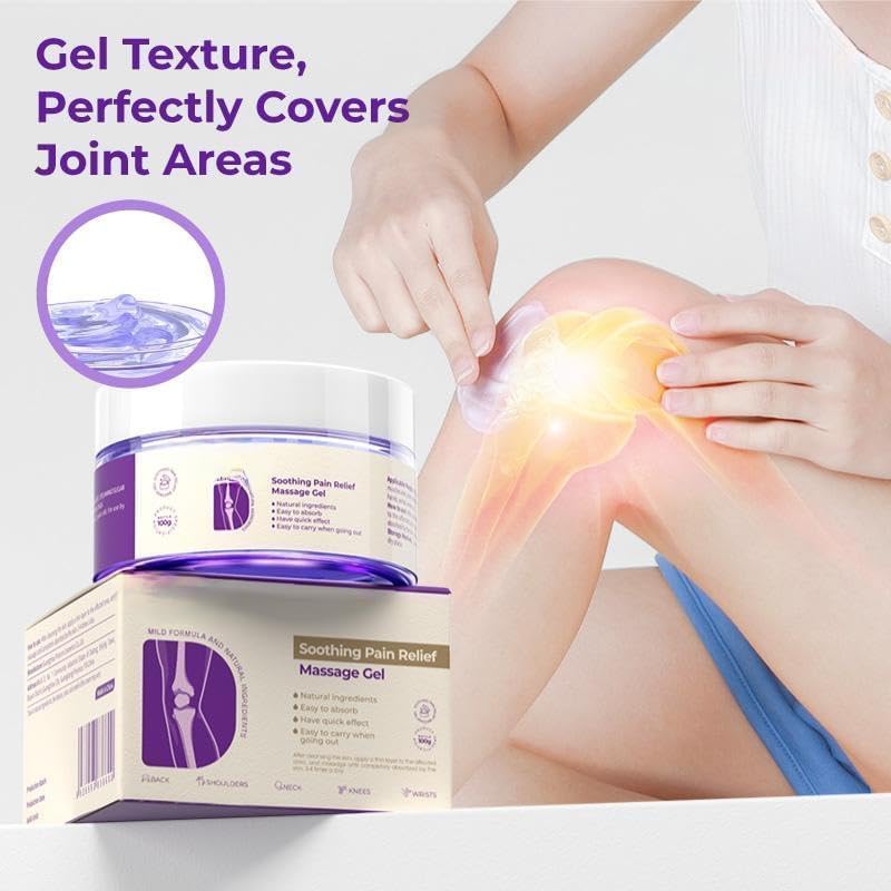 2PCS Joint Purple Gel, Purple Relief Soothing Massage Cream,Joint Activities Throughout The Body, Soothes Knees, Lumbar, Neck, Hands, and Feet AoamsfuAu supplements
