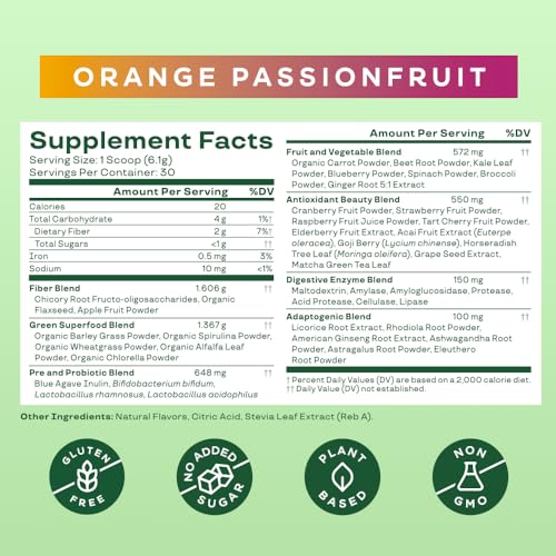 Bloom Nutrition Greens and Superfoods Powder for Digestive Health, Greens Powder Bloom NutritionUS supplements