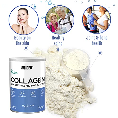 Weider Collagen. With Hyaluronic Acid, Magnesium and Vitamin C. 100% Peptan. Zero fat. Sugar zero. Keto. WeiderAu supplements