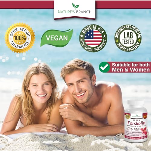 Premium 100% Ultra Pure Forskolin for Weight Loss Max Strength w/ 40% Standardized Nature's BranchAu supplements