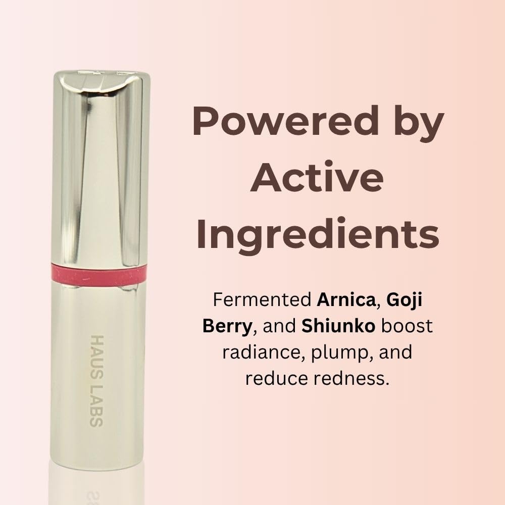 Haus Labs Color Fuse Longwear Hydrating Glassy Lip + Cheek Blush Balm Stick - Glassy Rosette Haus LaboratoriesAu supplements