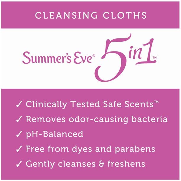 Summer's Eve Cleansing Cloth Simply Sensitive, 3 Count Summer's EveAu supplements