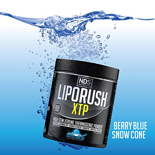 LIPORUSH NDS Nutrition XTP Thermogenic Fat Burner with L-Carnitine - Energy, Focus LIPORUSHAu supplements
