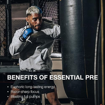 RAW Essential Pre-Workout Powder (Sour Watermelon) - Chris Bumstead Sports Nutrition RAWUS supplements