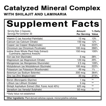 Quicksilver Scientific Dr. Shade's Catalyzed Mineral Complex Quicksilver ScientificUS supplements