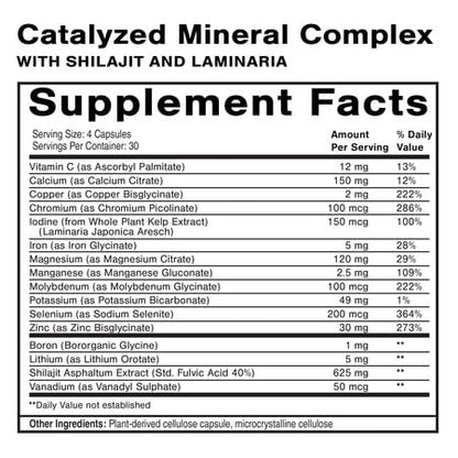Quicksilver Scientific Dr. Shade's Catalyzed Mineral Complex Quicksilver ScientificUS supplements